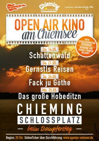 'Schattenwald' beim Open Air Kino am Chiemsee